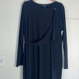 Sleek Eloquii Black Dress